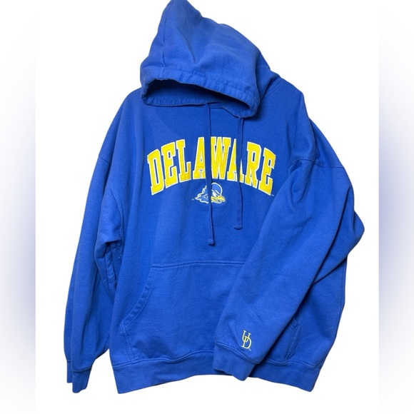 Old Varsity Brand Other - University of Delaware Blue Hens Hoodie Sweatshirt 2XL Unisex Collegiate